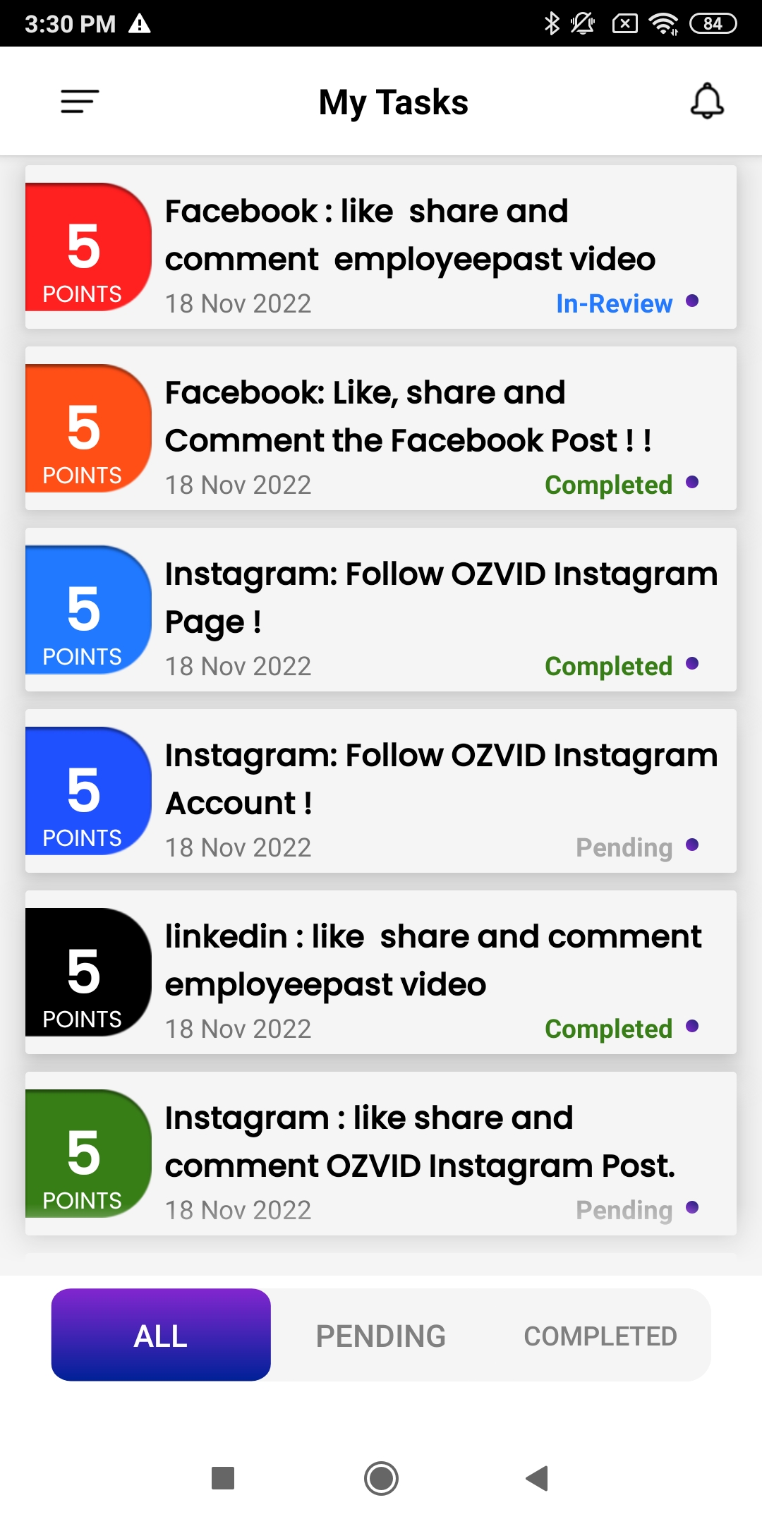 All -Tasks